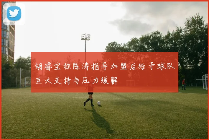 胡睿宝称陈涛指导加盟后给予球队巨大支持与压力缓解